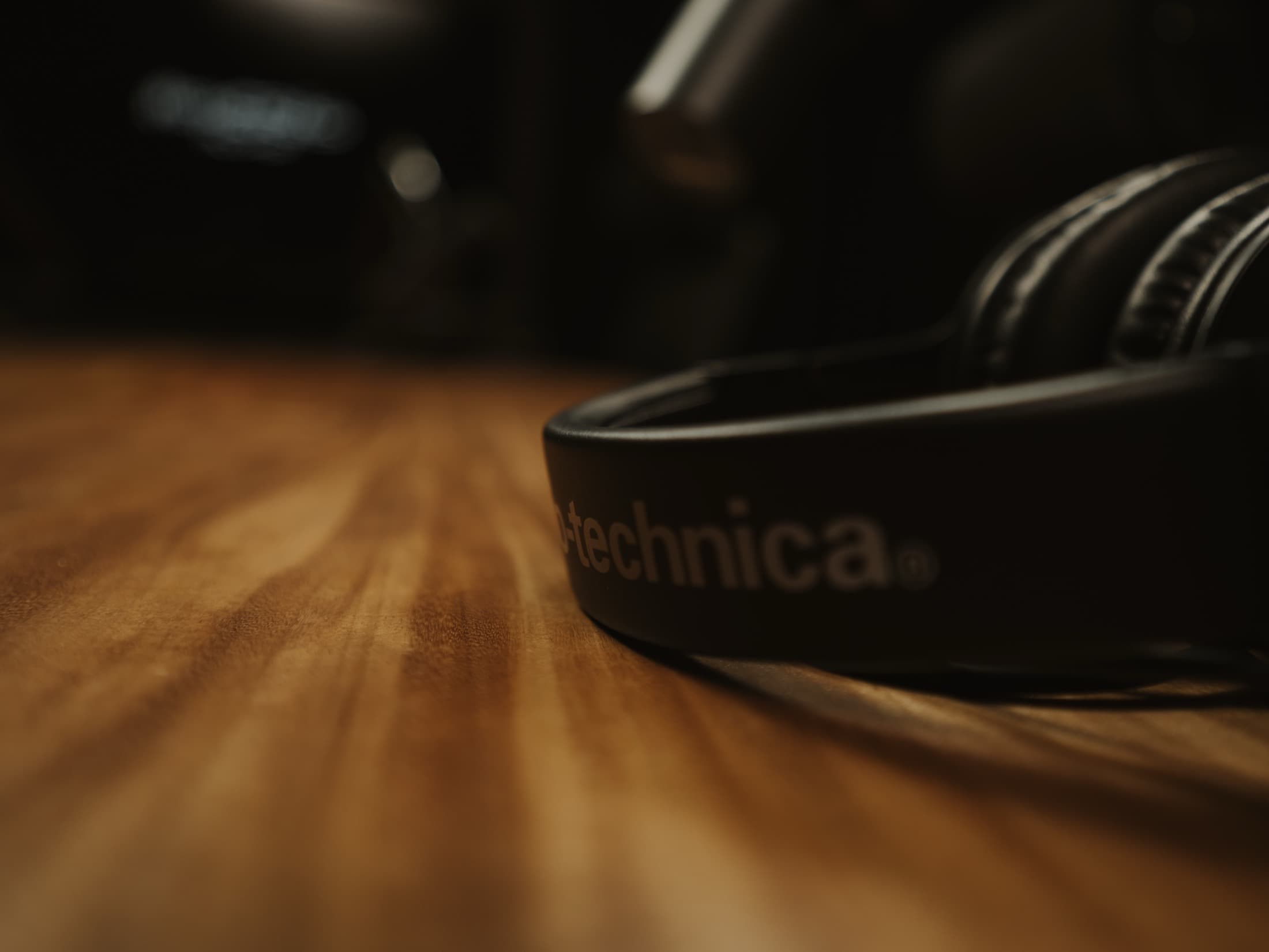 Fones de ouvido em detalhe